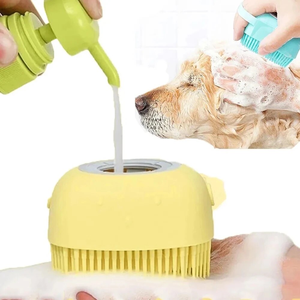 Shampoo Massager Pet Brush